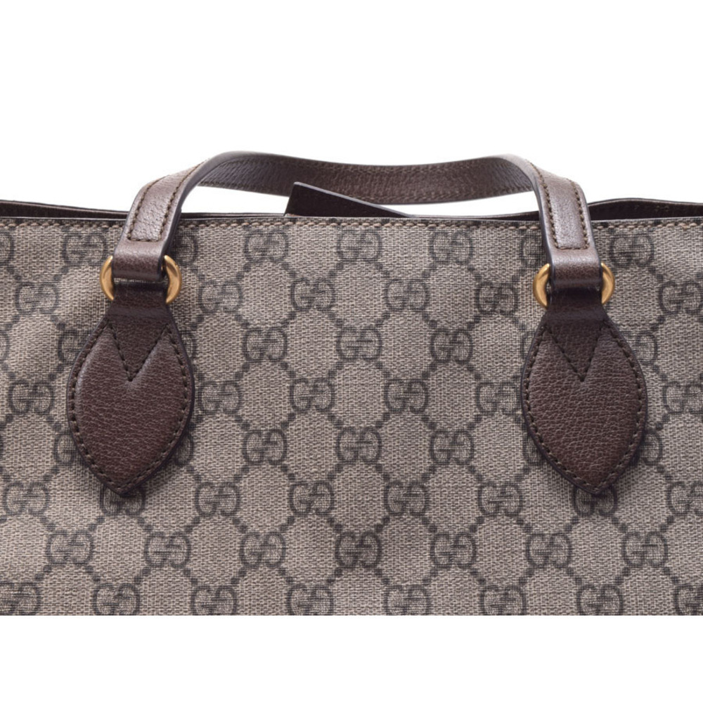 Gucci Tote Bag Courier GG Supreme Leather - Picture 6 of 11